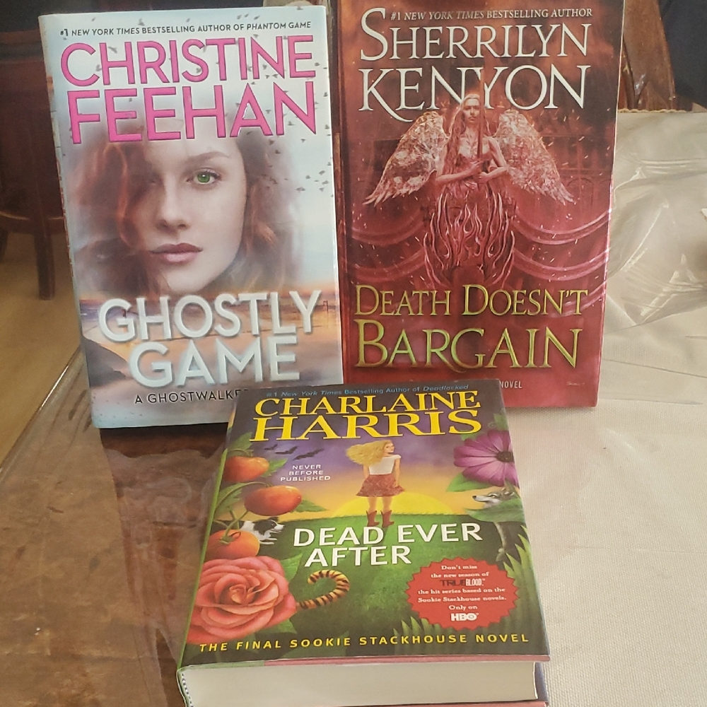 Dead Ever After by — Green Hardcover Novel